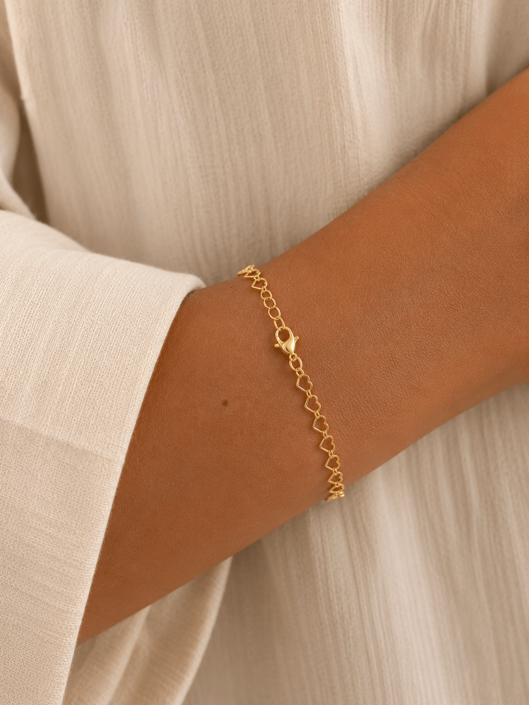 avéline amour bracelet - AvélineChampagne Gold