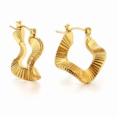 avéline auréa earrings - AvélineChampagne Gold