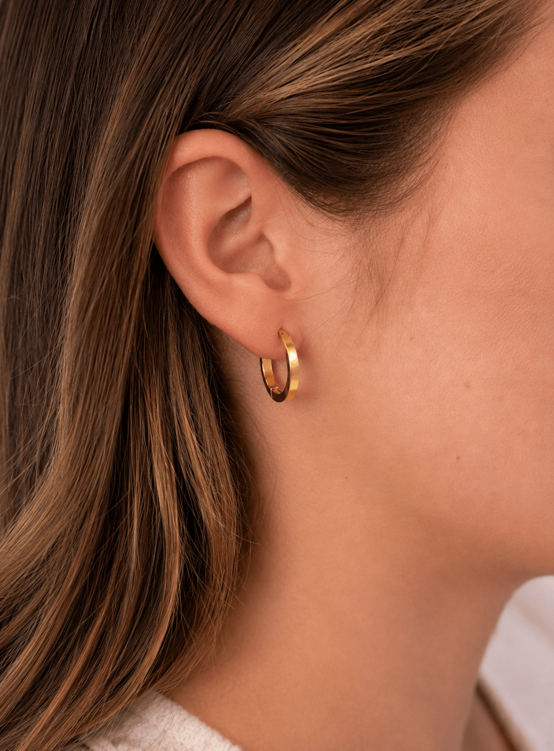 avéline essence hoops - AvélineChampagne Gold