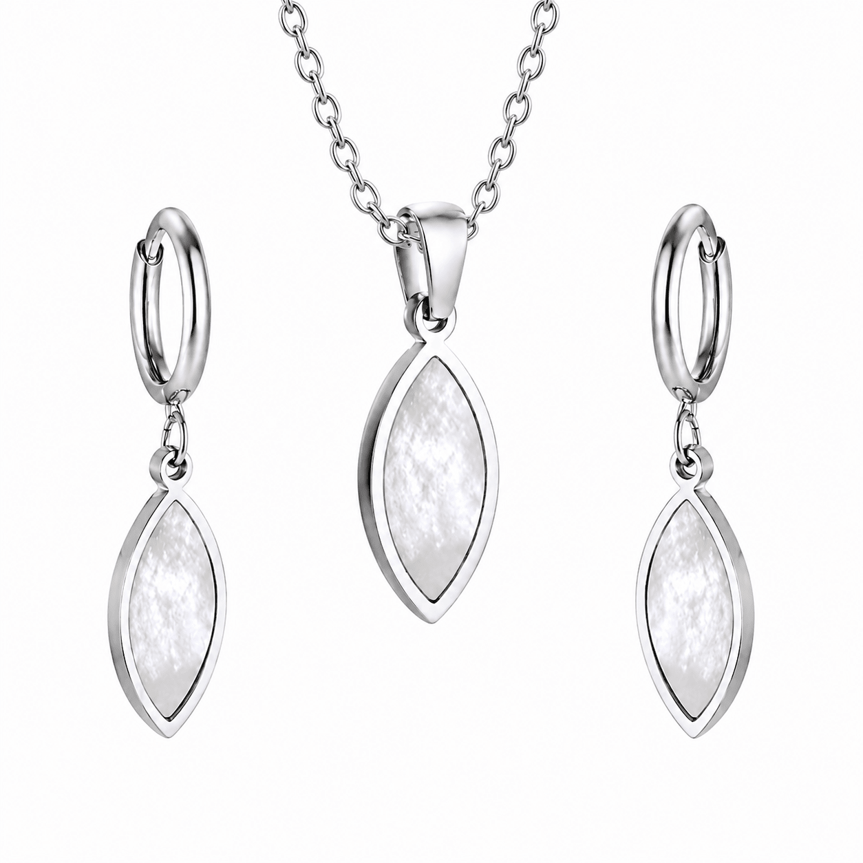 avéline nácre set - AvélineMoon Silver