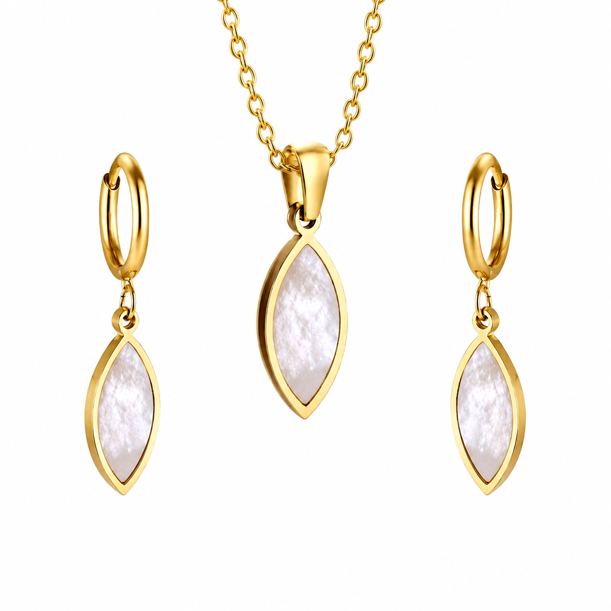 avéline nácre set - AvélineChampagne Gold